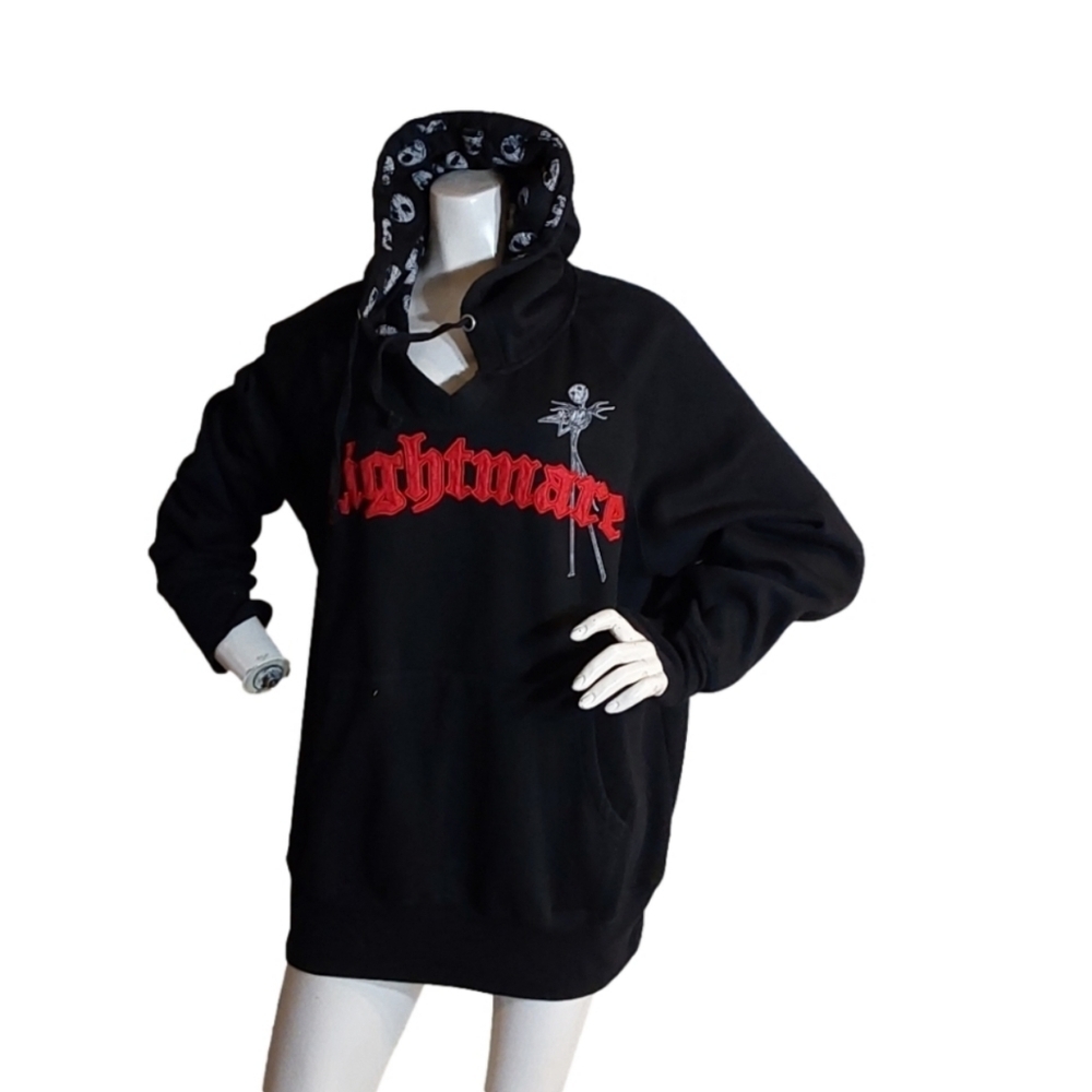 DISNEY AUTHENTIC NIGHTMARE HOODED SWEATER (‎ UNISEX)